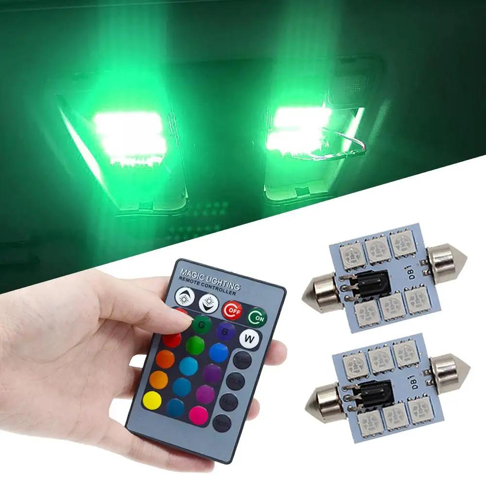 2X RGB 6SMD   佺  , ڵ ڵ    LED  Ʈ,  õ, Ʈũ , C5w